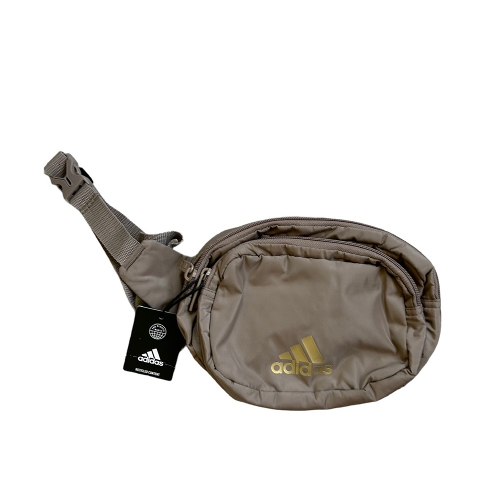 Adidas Waist Bag Tan Gold NWT $30 Retail